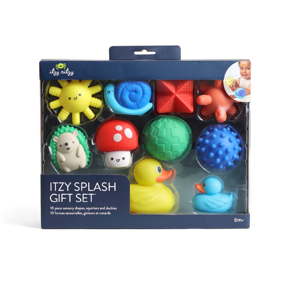 Itzy Splash Gift Set | Soft Bath Toys