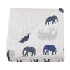 Blanket | Elephant and Wave