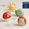 4-pack of Soft Bath Toys