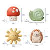 4-pack of Soft Bath Toys