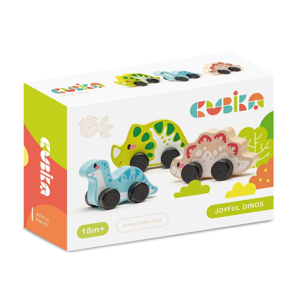 Wooden Toy Set Joyful Dinos