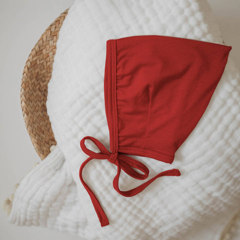 Bonnet | Bamboo- Red