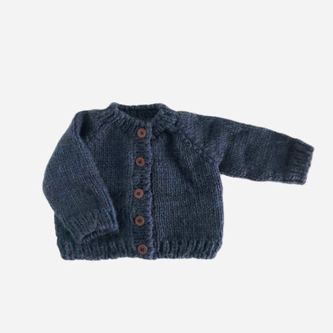 Sweater | Navy Cardigan