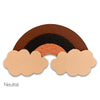 Hair Clip | Leather Rainbow