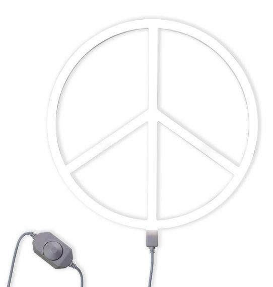 Night Light | Neon Peace Sign