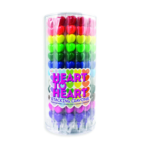 Art | Heart to Heart Stacking Crayons