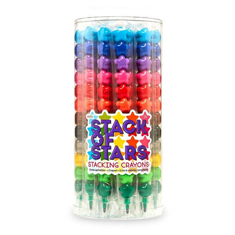 Art | Stack of Stars Stacking Crayons
