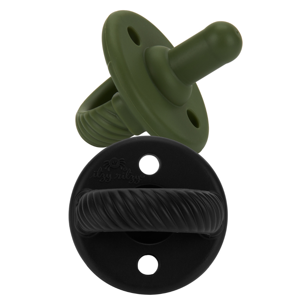 Sweetie Soother™ Pacifier Sets (2-pack) | Black