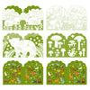 Chronicle Books - Coloring Book with Stickers: Woodland