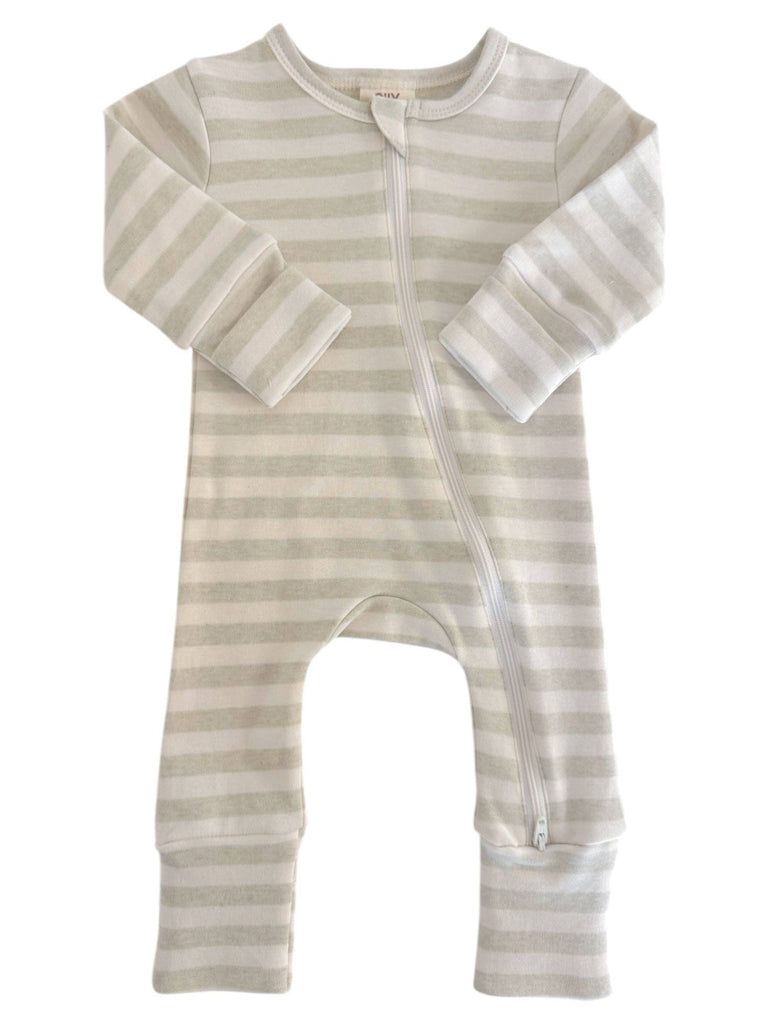 Pajama | Sage Stripe