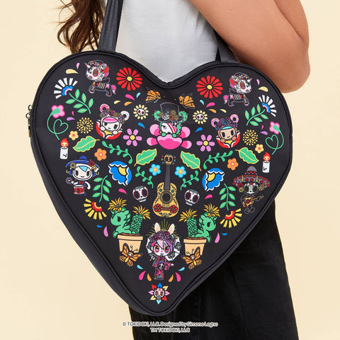Tokidoki Heart Tote Diaper Bag – Día de los Muertos
