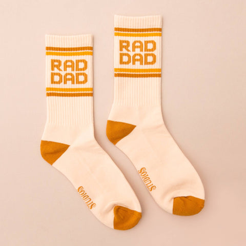 Socks | Rad Dad Ribbed Crew