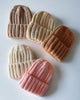 Beanie | Chunky Knit Bone