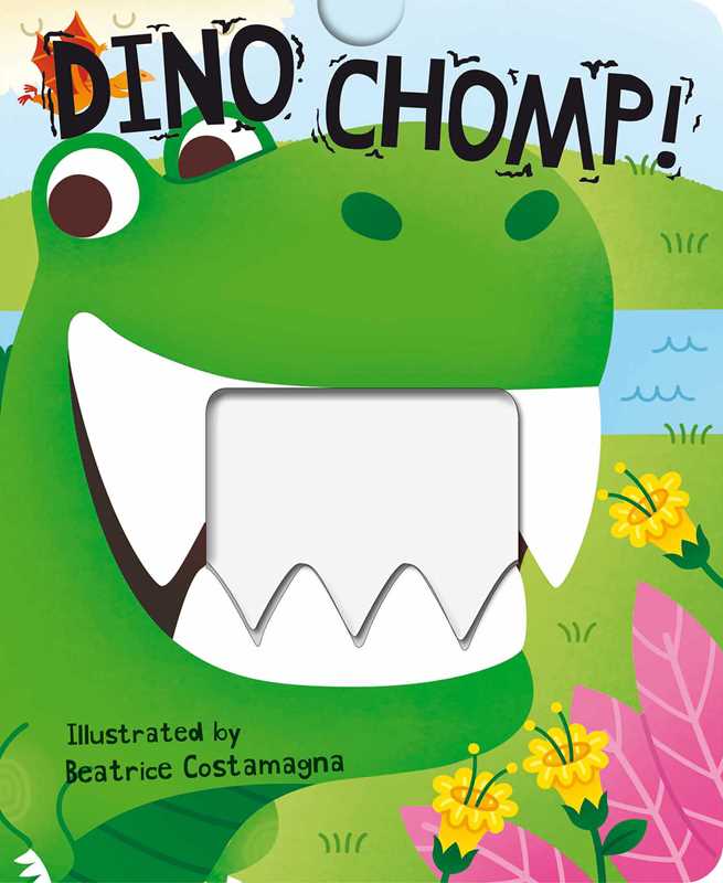 Simon & Schuster - Dino Chomp! by Little Bee Books: Board Books; 12 pages / English