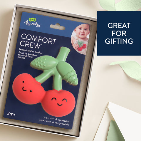 Teether | Comfort Crew Cherries
