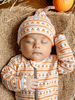 Hat | Pumpkin Stripes Beanie