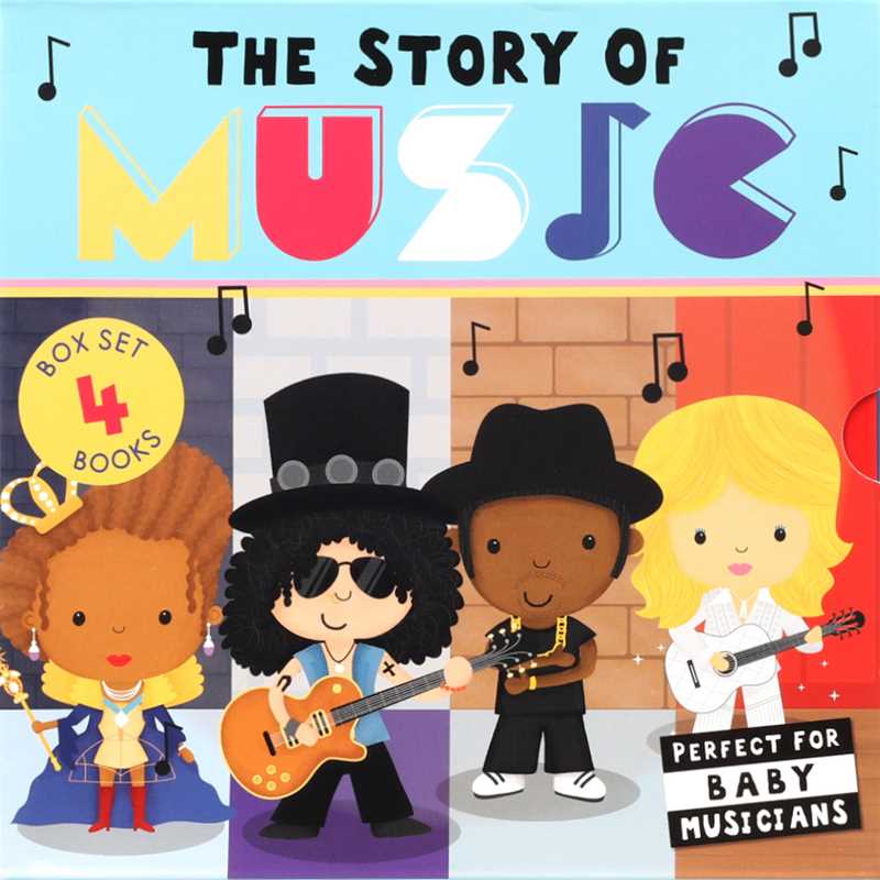 Simon & Schuster - Story of Music: Four-Book Boxed Set by: Board Books; 96 pages / English