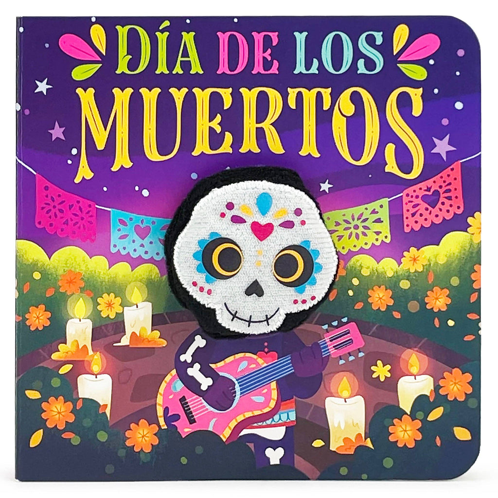 Cottage Door Press - Día De Los Muertos Day of The Dead Finger Puppet Board Book