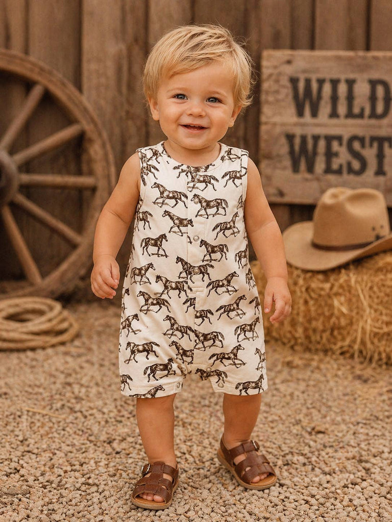Romper | Wild Mustang