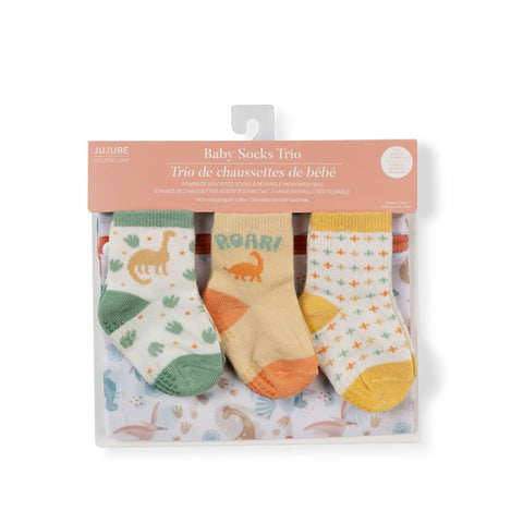 Socks | Baby Socks Trio Roarsome