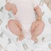 JuJuBe - Reversible Baby Blanket Howdy Partner Blue