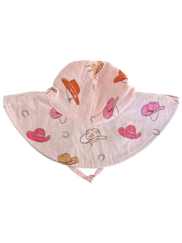 Sun Hat | Pink Western