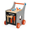Janod - Brico' Kids | Magnetic DIY Trolley - Walker | 26 Accessories