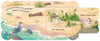Cottage Door Press - Babies on the Beach – Baby Animal Lift-a-Flap Board Book