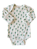 Cactus Organic Long Sleeve Onesie