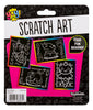 Scratch Art, Reveal The Four Different Designs