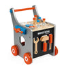 Janod - Brico' Kids | Magnetic DIY Trolley - Walker | 26 Accessories
