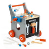 Janod - Brico' Kids | Magnetic DIY Trolley - Walker | 26 Accessories
