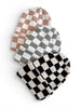 Beanie | B/W Checkerboard