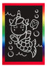 Scratch Art, Reveal The Four Different Designs
