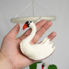 The Winding Road - Baby Mobile - Swan - Nursery Decor