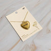 Necklace | Mama Engraved Heart Pendant Necklace