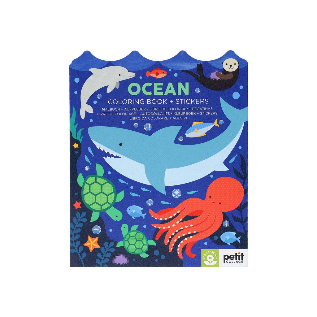 Chronicle Books - Ocean Coloring Book + Stickers