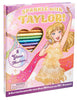 Simon & Schuster - Sparkle with Taylor! A Glitter Coloring Kit by Editors of Silver Dolphin Books: Kit - Paperback; 64 pages / English