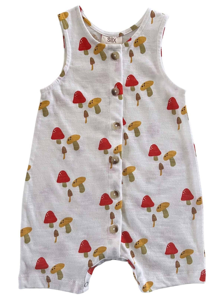 Romper | Mushrooms
