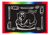 Scratch Art, Reveal The Four Different Designs