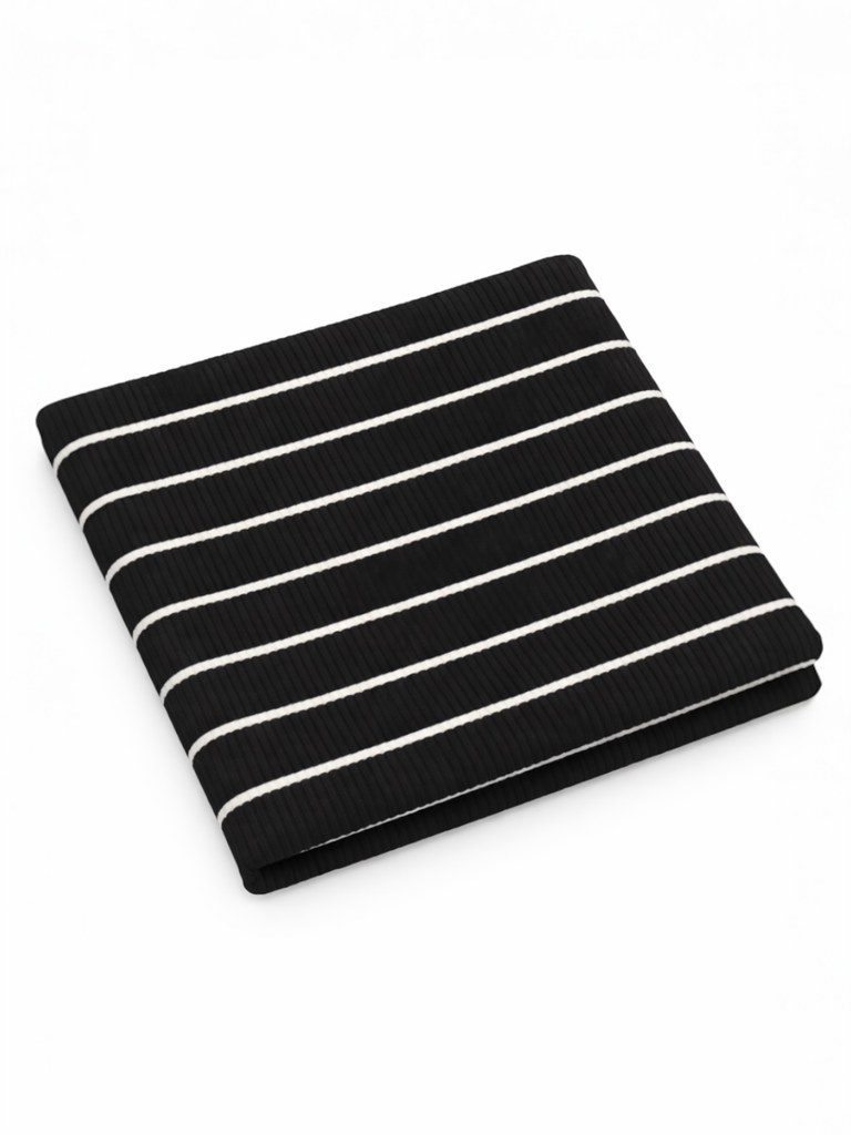 Blanket | Black/White Stripe