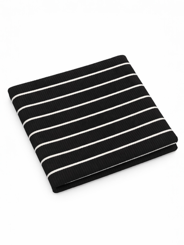 Blanket | Black/White Stripe
