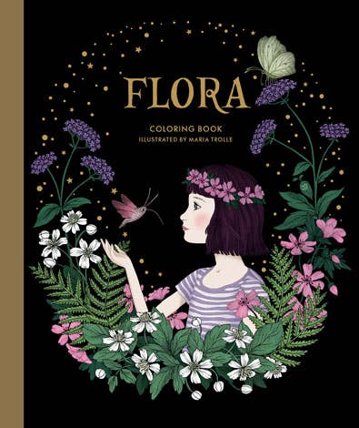 Gibbs Smith - Flora Coloring Book