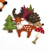 The Winding Road - Garland - Forest Animals - Wall Decor