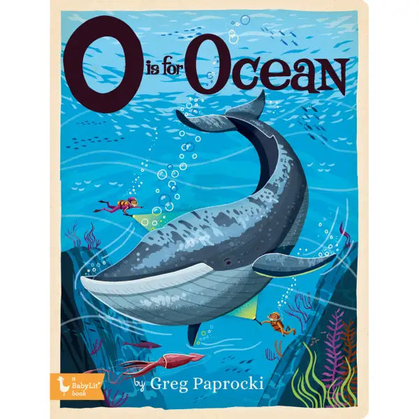 Alphabet Board Book | O is for Ocean