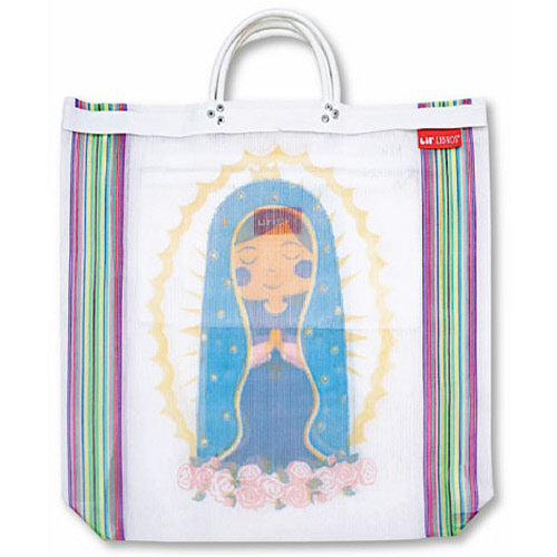 Lil' Guadalupe Mercado Mesh Tote Bag