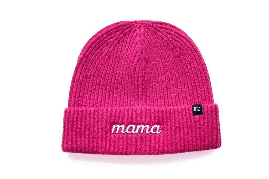 Adult Beanie | Mama Hot Pink