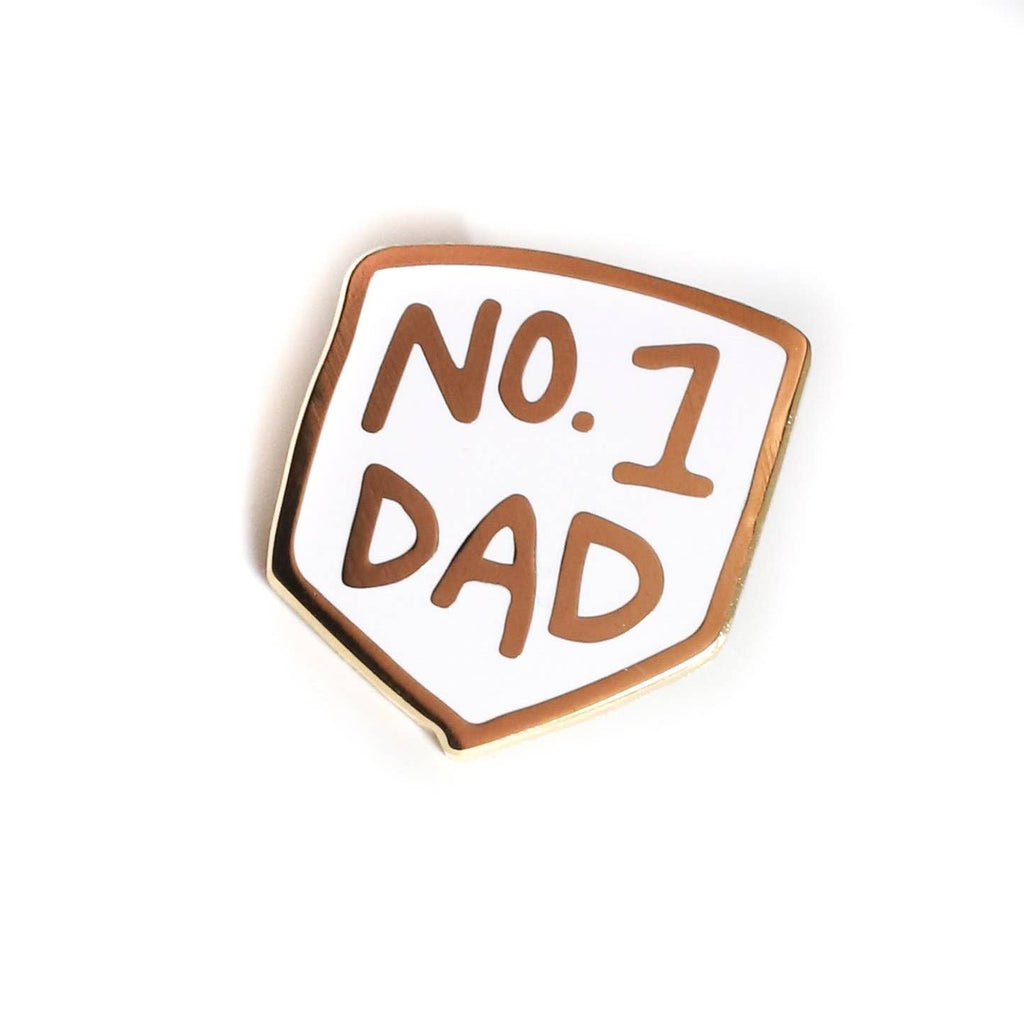 Enamel Pin | No. 1 Dad