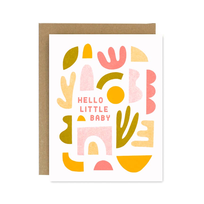 Greeting Card | Hello Little Baby