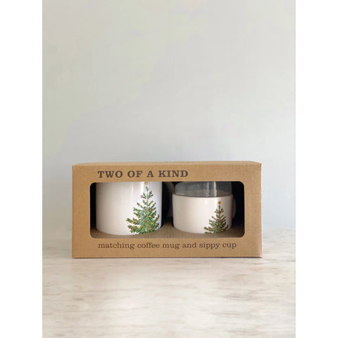 Mug Set | Christmas Tree Mug & Sippy